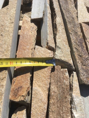 Горбушка златолит золотистый для облицовки купить в Бугульме