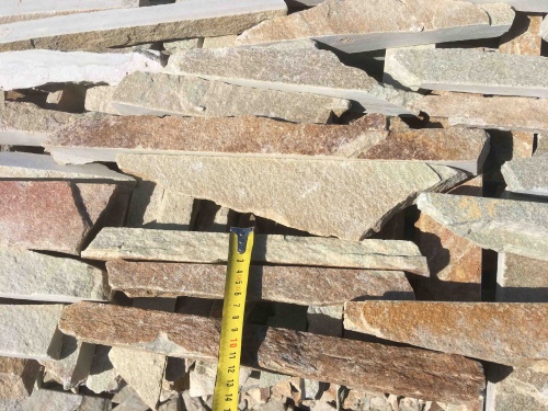 Горбушка златолит золотистый для облицовки купить в Бугульме