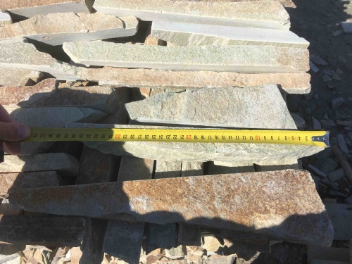 Горбушка златолит золотистый для облицовки купить в Бугульме