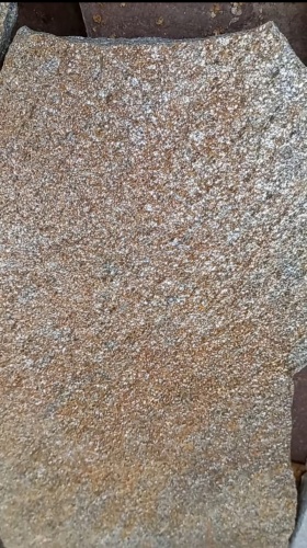 Плитняк златолит серебристый для цоколя, отмостки купить в Бугульме