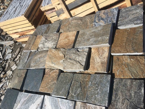 Плитка пилёная златолит Уральский для фасада купить в Бугульме