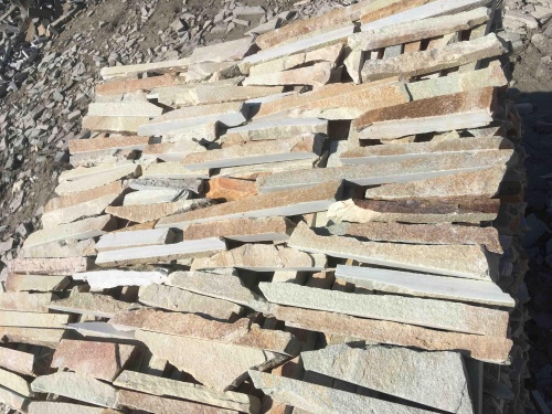 Горбушка златолит золотистый для облицовки купить в Бугульме