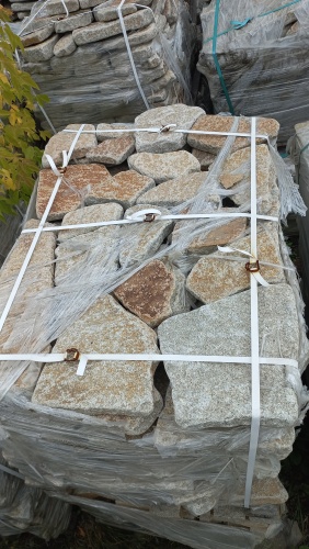 Плитняк галтованный гранитный для ландшафтного дизайна купить в Бугульме