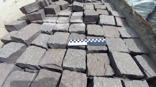 Лемезит колотая брусчатка 10 * 10 см. для парковки купить в Бугульме